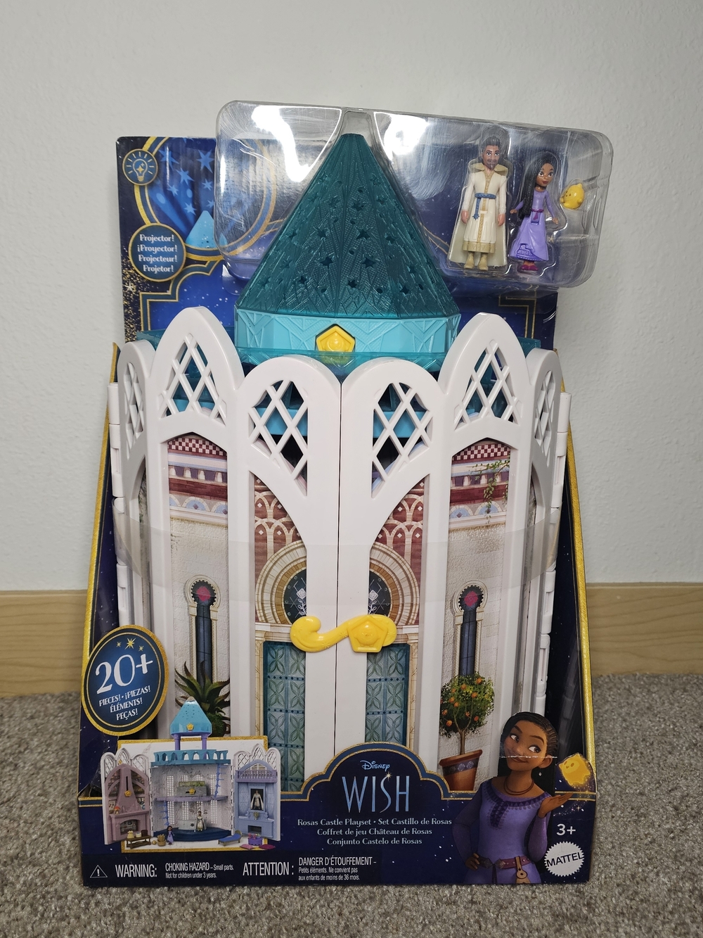 Disney Wish Royal Castle Playset - White & Teal